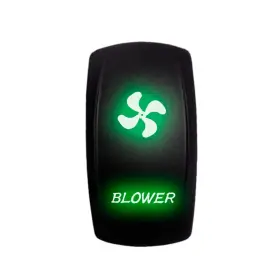 Utv-5360a8-utv 50 Caliber Racing Led Illuminated Rocker Switch Blower Utv Rzr Turbo Maverick X3 Yxz1000r Green