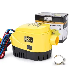 Bgp-1500 6699 Automatic Boat Bilge Water Pump 12v 1500gph Auto With Float Switch Submersibl