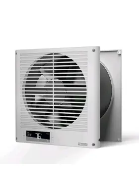 Ac Infinity 819137023338 Room To Fan 8 Inch Two-way Airflow Through-the-wall Grey