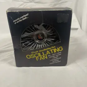 5620-0 Acarr Acar Industries 12 Volt Oscillating Fan