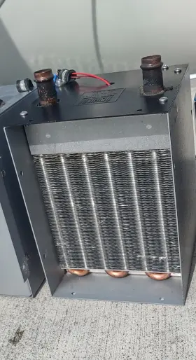 700-h Acuheat Marine Boat Rv Bus Heat Exchanger 12v Heater Systems 12 Volt Fan
