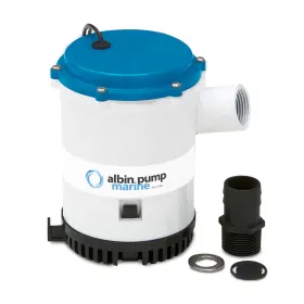 01-03-012 Albin Group Bilge Water Pump 1750 Gph 24v Heavy Duty Boat Marine