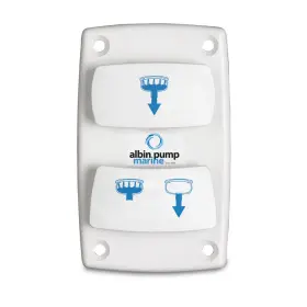 07-66-025 Albin Group Marine Control Silent Electric Toilet Rocker Switch