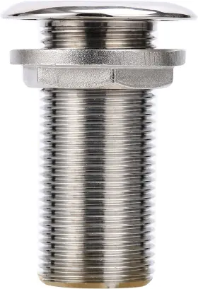 Cd629003 Alfa Marine Boat Straight Thru Hull Valve Fitting For 1 Inch Interior Diameter Hose