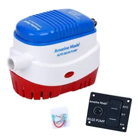 Amarine Made 615200850753 Amarine-made Automatic Submersible Boat Bilge Water Pump 12v 750gph Auto And