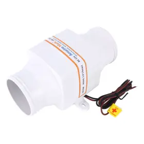 Amarine Made 700425110543 12v Inline Bilge Air Blower Fan Marine Boat Engine Ventilation 130cfm
