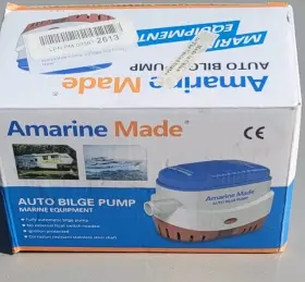 Am-nbp1-g750 Amarine Made 12v 750gph Automatic Submersible Boat Bilge Water Pump Auto 19mm