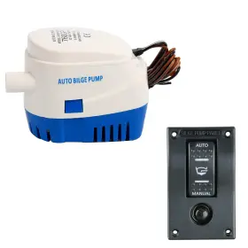 Am11-hybp1-g760-02 Amarine Made 12v 760gph Pumps And Deluxe Led Rocker Bilge Pump Switch Panel Circuit Breaker