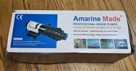 Am12-mp-3500-12-1 Amarine Made 12v 12gpm 45lpm Self-priming Macerator Pump Waste Water Boat Marine Rv
