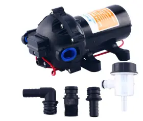 Amdp1-050-060-52 Amarine Made 12v Water Pressure Diaphragm Pump Boat Self-priming 60psi 5gpm 18.9 L/min