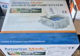 Ca-0109 Amarine Made 12v 750gph Boat Marine Shower Sump Pump Drain Kit Multi Inlet