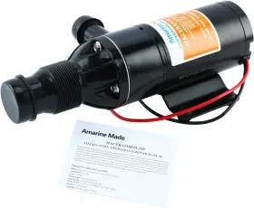 Ca-0153 Amarine Made Rv Macerator Pump Water Waste 12v 12 Gpm Self-priming Anti-clog Feature
