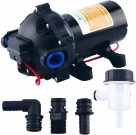 Sfdp1-050-060-51-new Amarine Made 12v 60psi 5gpm Water Pressure Diaphragm Pump 18.9 L/min Boat Self-priming