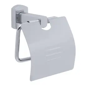 130-1801-cp Ambassador Marine Miah- Single Post T.p. Holder W/lid Chrome