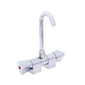 133-0210-cp Ambassador Marine Trinidad Elite Folding Faucet With J-spout - Chrome