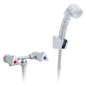 134-0207-cp Ambassador Marine Trinidad 2h External Shower Mixer Chrome Spray 6ft Ss Hose 1340207cp