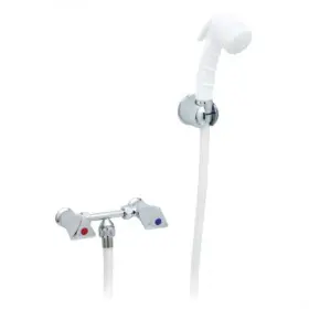 134-0214-cw Ambassador Marine Trinidad External Shower Mixer With Sprayer And 6ft