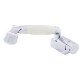 134-1712-cw Ambassador Marine Aidack Pullout Tap Cold Only White Sprayer 6ft Hose Chrome/ 1341712cw