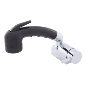 134-1720-ck Ambassador Marine Aidack Pullout Tap Cold Only Black Sprayer 6ft Hose Chrome/black 1341720ck