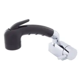 134-1736-ck Ambassador Marine Aidack Pullout Tap Cold Only Black Sprayer 6ft Ss Hose Chrome/black 1341736ck