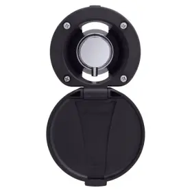 136-1711-ck Ambassador Marine Aidack Control Valve Hot/cold Black Cup/lid Chrome Handle 1361711ck