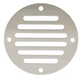 1066579 American Custom Products Pn Boat Drain Vent Cover 22 Gauge 3 1/4 Inch Stainless Steel