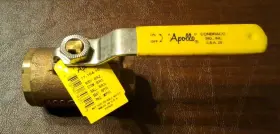 77-104-10 Apollo #77-104-10 7710410 2-piece Ball Valve With Mounting Pad 3/4 In