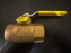 70-106-10 Apollo Conbraco Bronze Ball Valve With Stainless Steel Lever Marine Boat