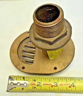 65-bn8-11 Apollo Valves Raw Water Pickup Intake Strainer 1 Inch Bronze Boat Yacht
