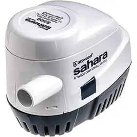 4505s1 Attwood 022697450586 Sahara 500 Gph Automatic Bilge Pump With Strainer #4505s1