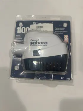 23-45117 Attwood 1100 Gph Sahara Automatic Bilge Pump 12v