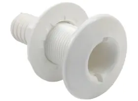3875-1 Attwood Marine 1-1/2 Inch Polypropylene Plastic Thru-hull Connector Fitting