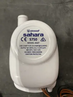 S750 Attwood 4507 Atwood Sahara Bilge Pump