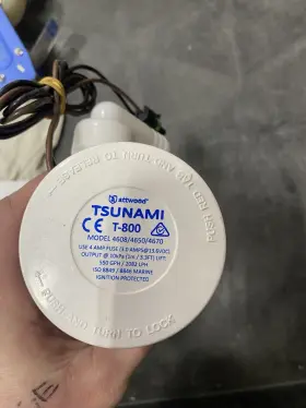 T-800 Attwood 4608/4650/4670 Tsunami Live Well Pump
