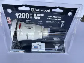 4663-7 Attwood Tsunami T1200 Aerator Livewellpump 1200gph Boat Cartridge 12v 1 Inch 1-1/8
