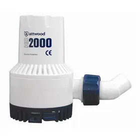 Hd2000 Attwood 4770-4 Heavy Duty Bilge Pump - 24v And 2000 Gph