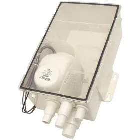 48421 Attwood Boat Shower Sump System 750gph Pump White Plastic