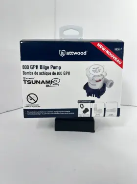 5608-7 Attwood 800 Gph Bilge Pump - Tsunami Mk2 12v / 3.6 Amps T800 New