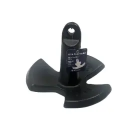 9948b1 Attwood 15 Lb Black Vinyl Coated Marine River Anchor - Open Box
