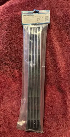 1494-5 Attwood Marine Louvered Venturi Vent Chrome 17 9/16 Inch New Ships Free