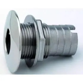 66545-3 Attwood Marine Thru-hull Connector 1-1/2 Inch Hose Id Stainless 3-1/8 L #66545-3