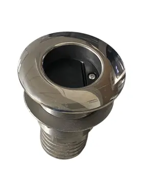 66555-1 Attwood Marine Stainless Steel Thru-hull Scupper 2 Inch Oem Scratches