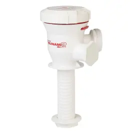 A7j-56404 Attwood Marine 12 Volt 3.5 Inch X3/4 Aerator Thru-hull 1764 Lph Livewell/baitwell Pump