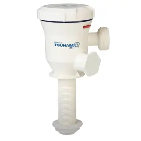 A7j-56504 Attwood Marine 12 Volt 3.5 Inch X3/4 Aerator Thru-hull 2694 Lph Livewell/baitwell Pump