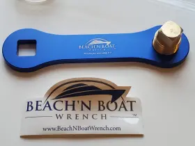 Beachn Boat 860003225110 Beachftn Wrench Drain Plug Tool With Magnet And Brass Bilge
