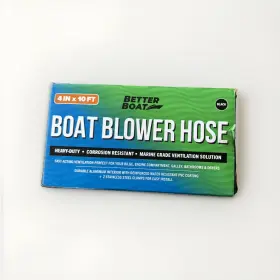Better Boat 850056643733 Blower Hose 4 Inch Marine Exhaust 10 Ft Flexible Pvc Duct For Bilge
