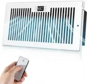 Hzd-612-w Biowind Quiet Register Booster Fan Fits 6 Inch X 12 White