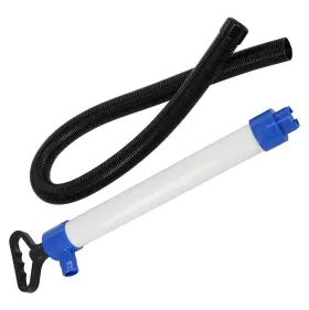 Bisupply 840145820381 Water Hand Pump Siphon Bailer - Portable 20 Gpm Suction Manual Bilge Pumps Fo