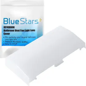 89108000 Bluestars Bathroom Vent Fan Light 1 White