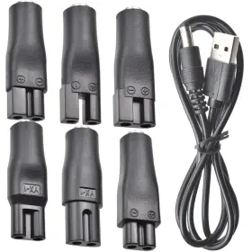 Uw0507f Boeea 7 Pcs Power Cord 5v Replacement Charger Usb Adapter Suitable For